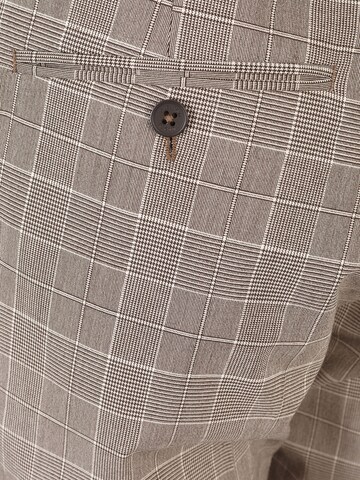 Steffen Klein Slimfit Broek in Bruin