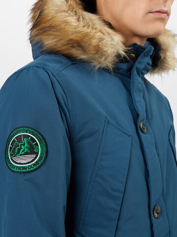 Coupe regular Parka d’hiver 'Everest' Superdry en bleu