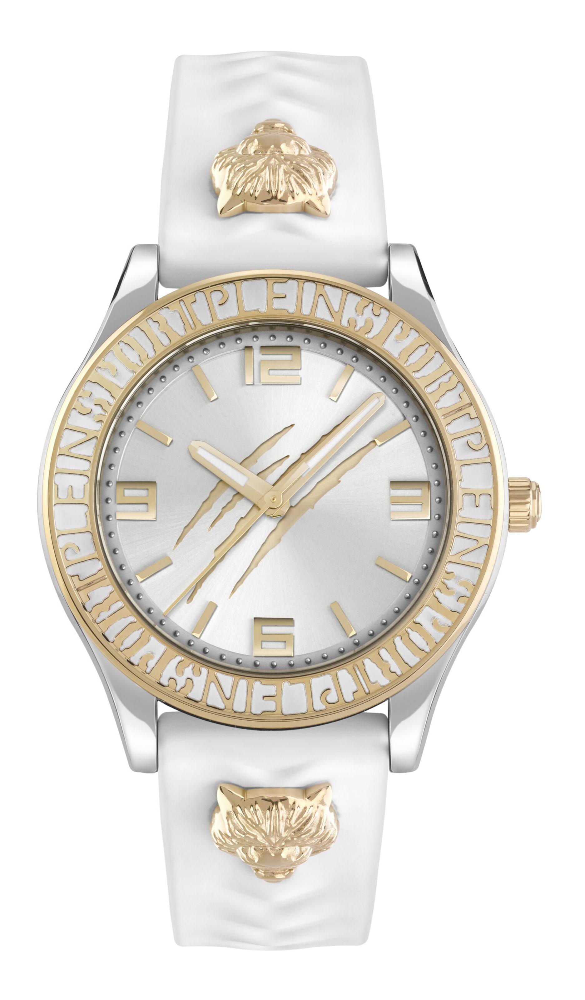 Montre à affichage analogique ' ECLIPSE ' Plein Sport en blanc : devant