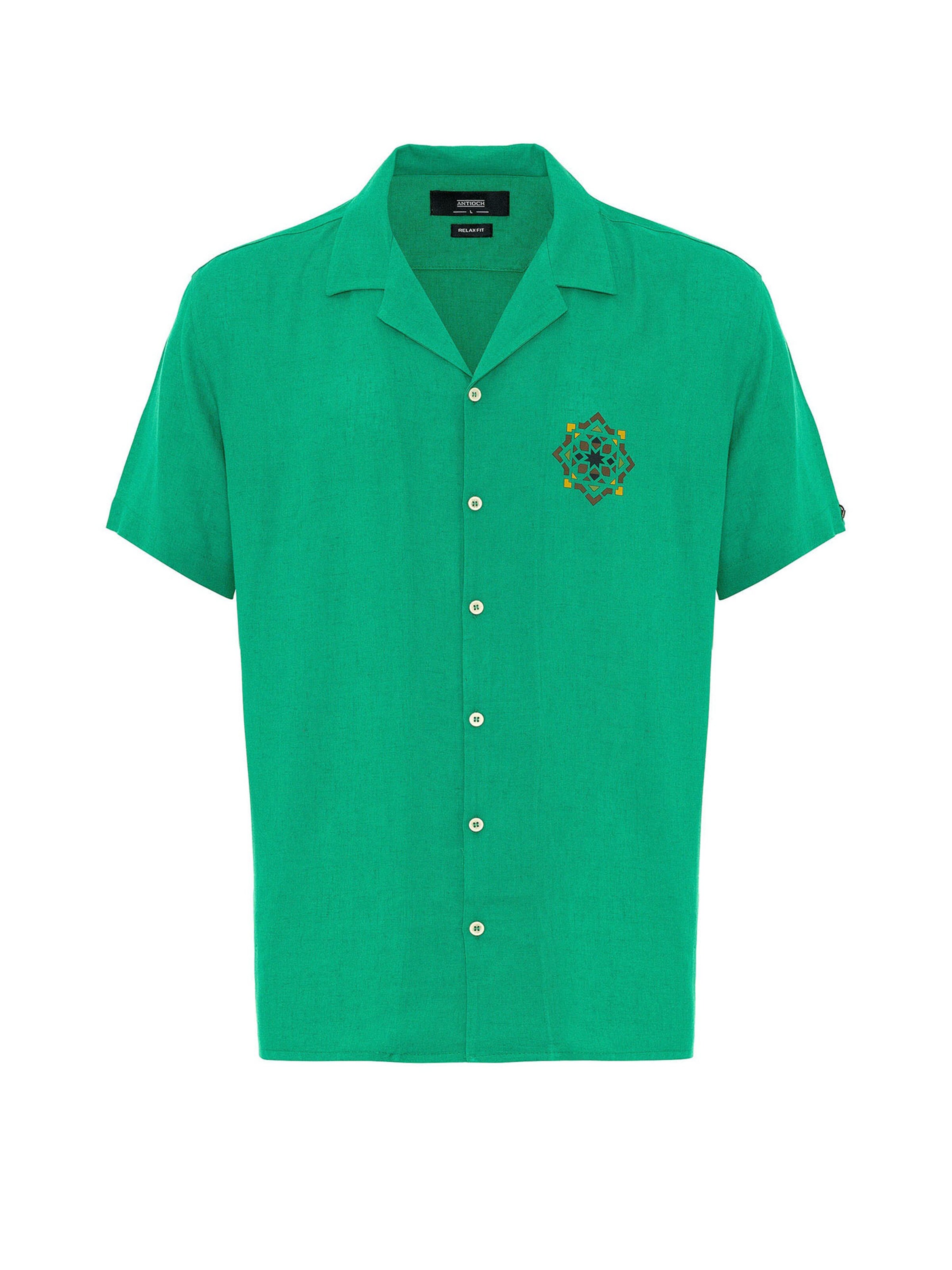 Antioch Regular fit Πουκάμισο σε πράσινο: μπροστά