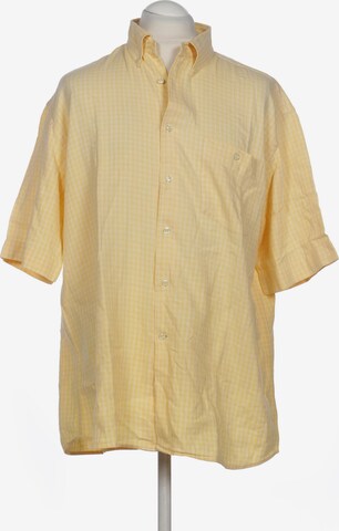 Jacques Britt Button Up Shirt in XL in Yellow: front