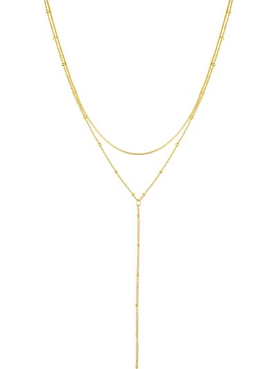 Hey Happiness Necklace 'Flow' in Gold, Item view