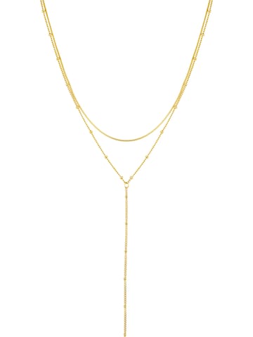 Hey Happiness Kette 'Flow' in Gold: Vorderseite
