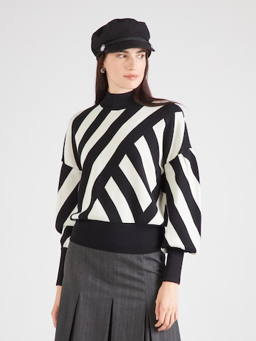 YAS Sweater 'YASFonny' in Black: front