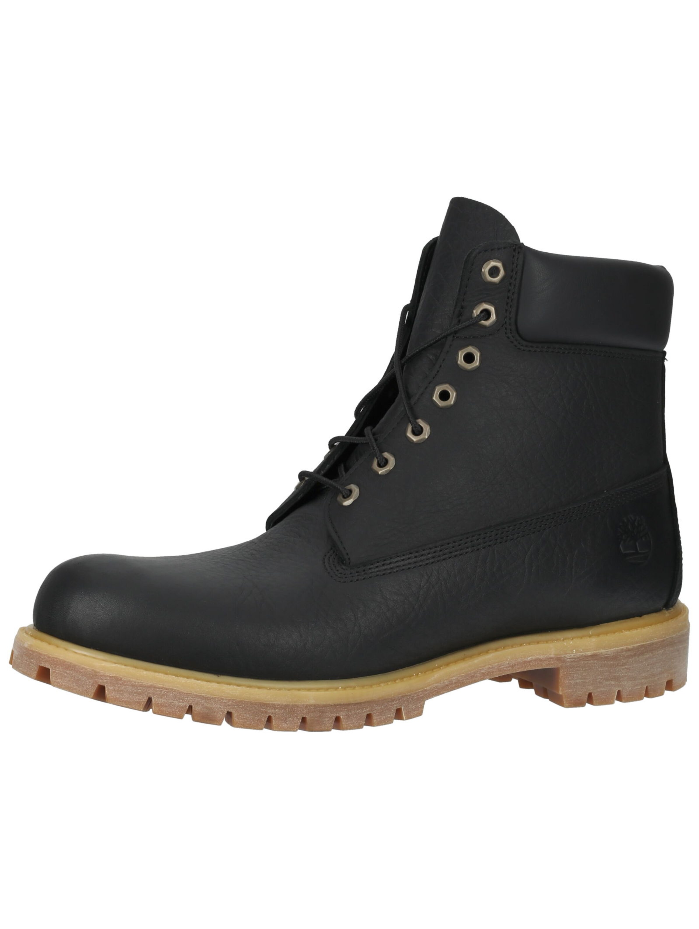 TIMBERLAND Schnürboots in Schwarz: Vorderseite