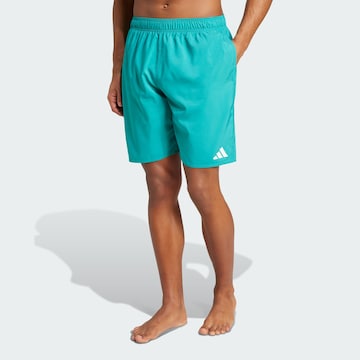 Pantaloncini sportivi da bagno 'Essentials' di ADIDAS SPORTSWEAR in verde: frontale