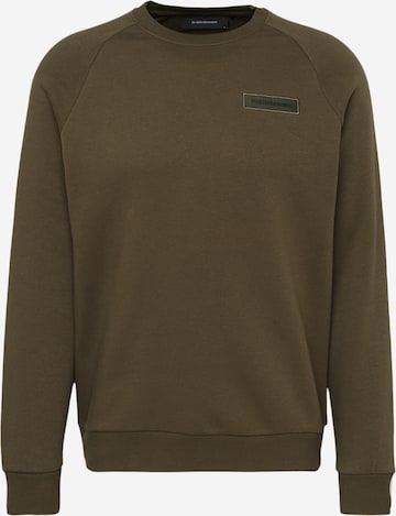 PEAK PERFORMANCE - Sweatshirt de desporto em verde: frente