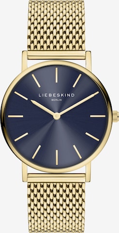 Liebeskind Berlin Uhr in Gold: Vorderseite