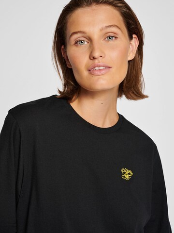 Hummel Sportshirt in Schwarz