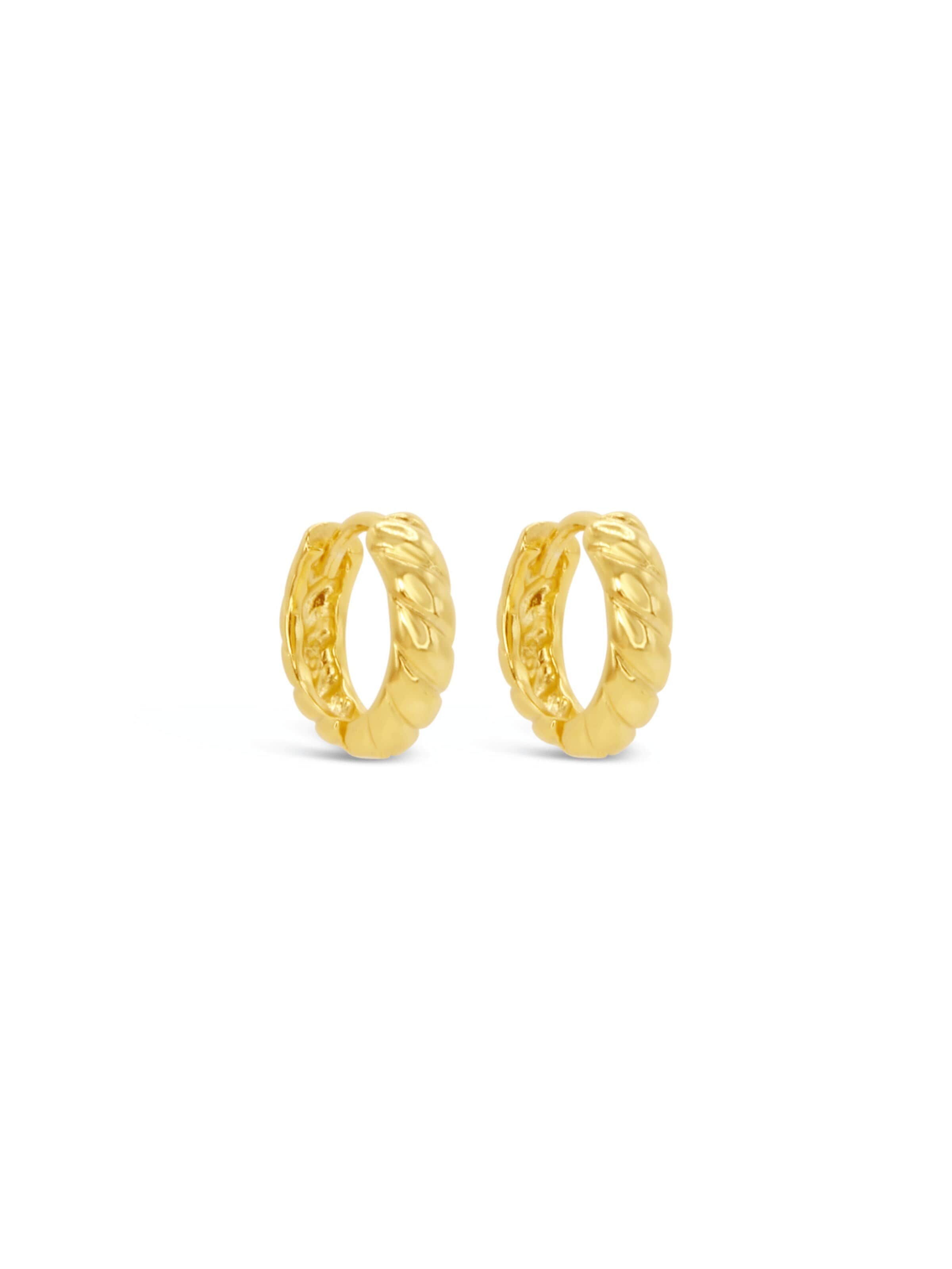 ARS-ARGENTI Earrings 'PARIS IN LOVE' in Gold: front