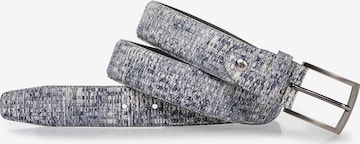 Floris van Bommel Riem 'De Belter 52 ' in Blauw: voorkant