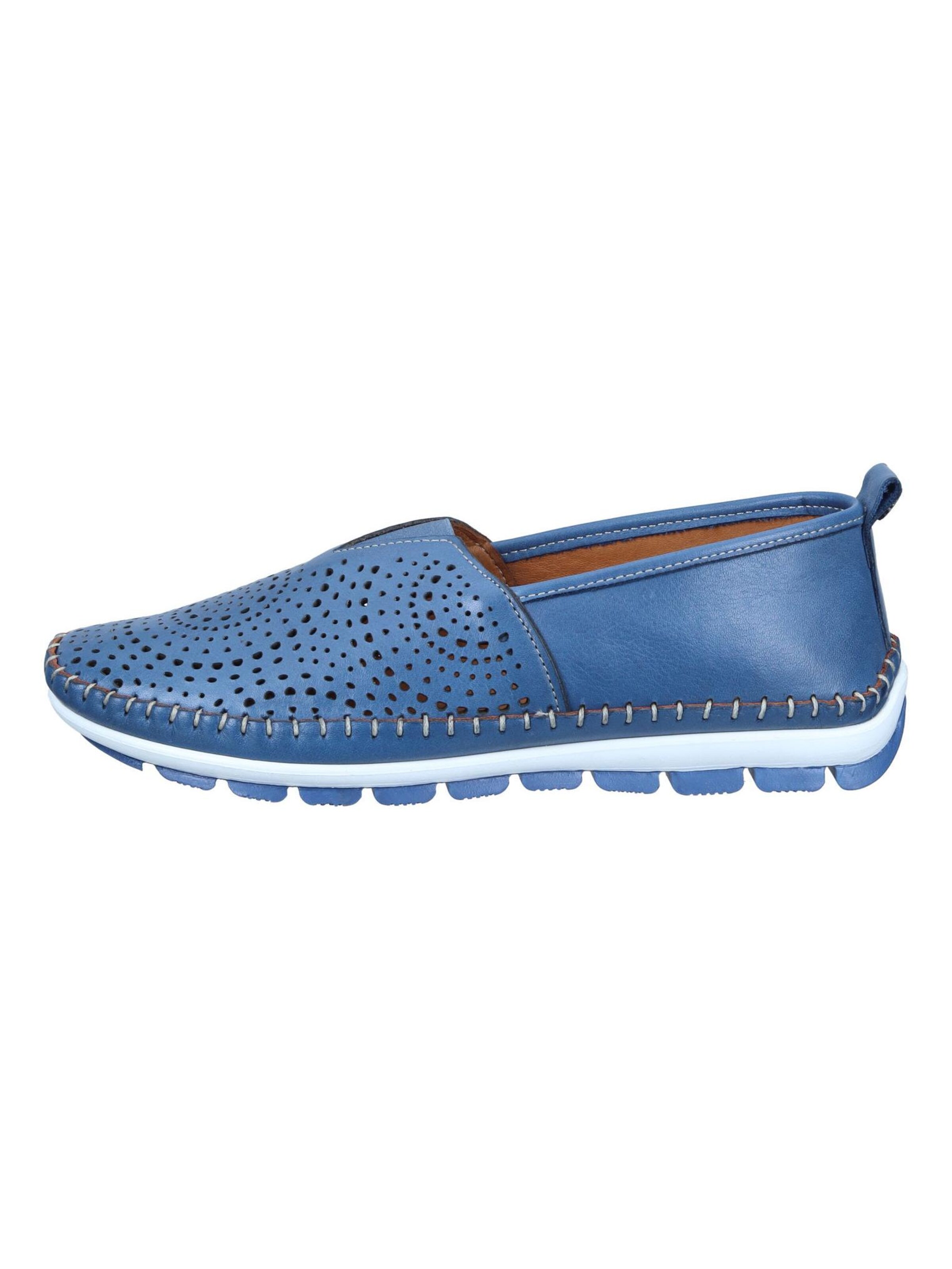 MANITU Classic Flats in Blue