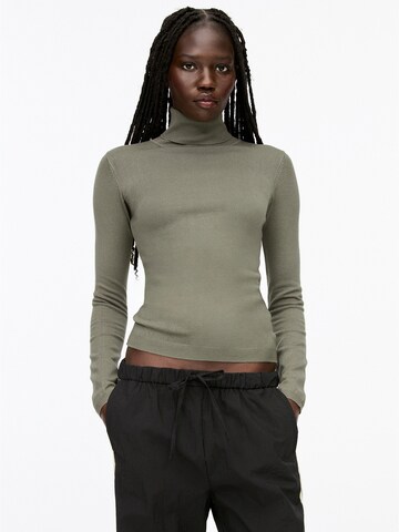 Pull&Bear Trui in Groen: voorkant