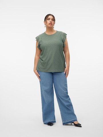 Vero Moda Curve - Camiseta 'VMCTASSA' en verde