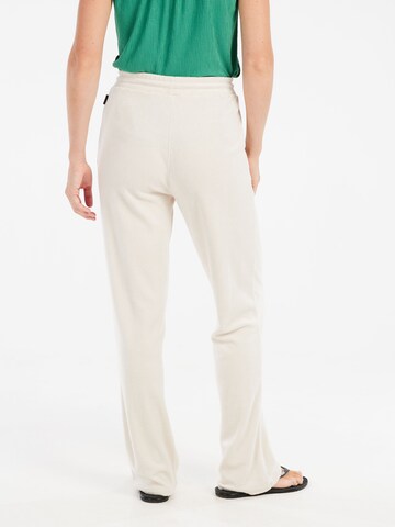 PROTEST Regular Trousers 'PRTCross' in White