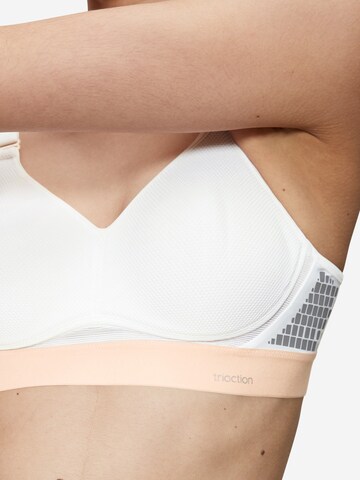 Triumph Triaction High Support BH 'Hybrid Lite'‌ in Weiß