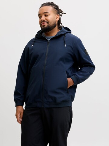 Giacca di mezza stagione di Jack & Jones Plus in blu: frontale