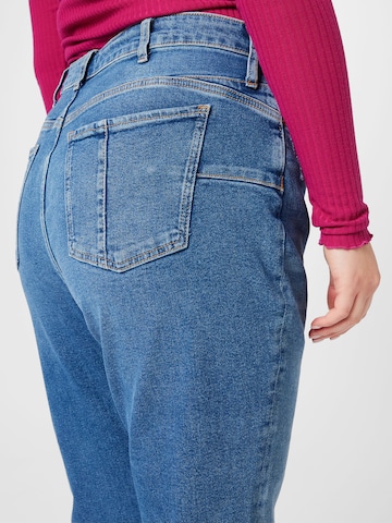 River Island Plus Regular Jeans 'CARRIE MOM' in Blau