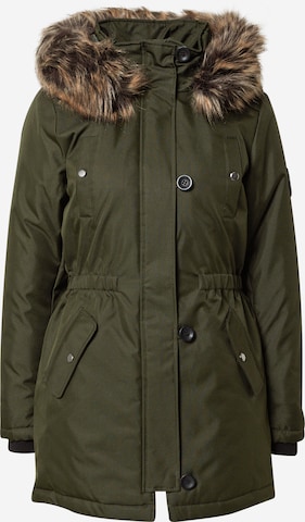 Parka invernale 'Iris' di ONLY in verde: frontale