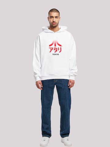 F4NT4STIC Sweatshirt 'Atari Tokyo Retro Arcade Games' in Wit