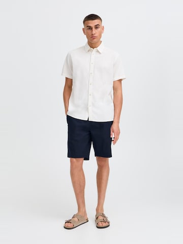 Fit confort Chemise 'SDLITJE' !Solid en blanc