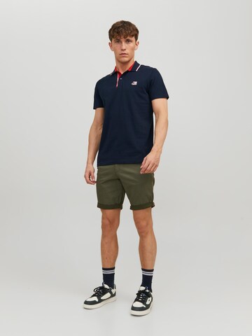 JACK & JONES Poloshirt 'Logan' in Blau