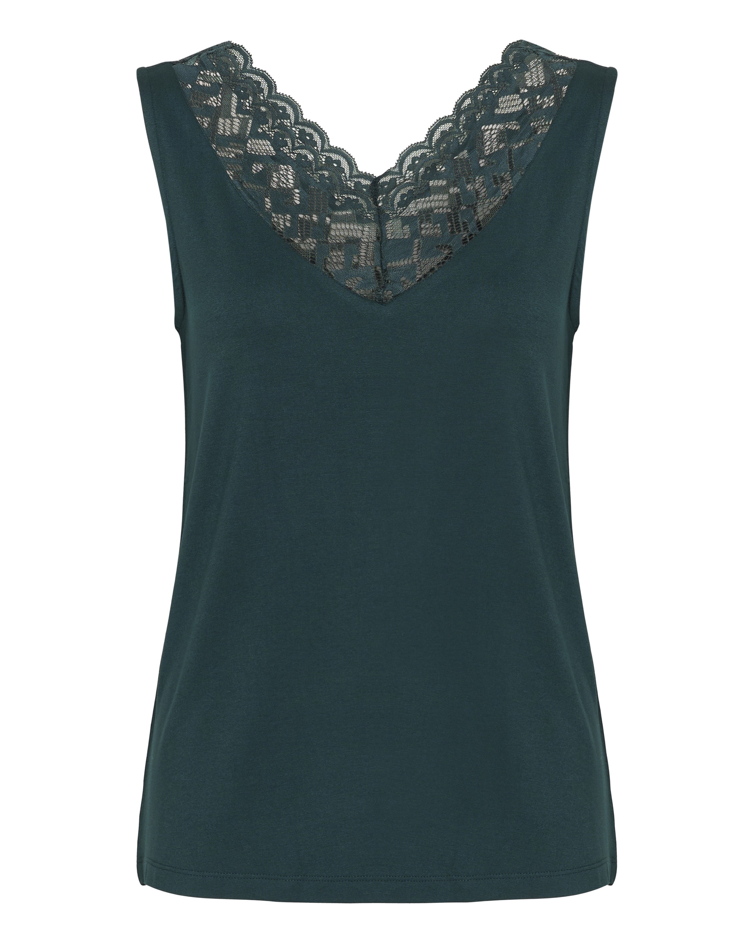 Cream Bluzka 'Trulla' w kolorze zielony: przód