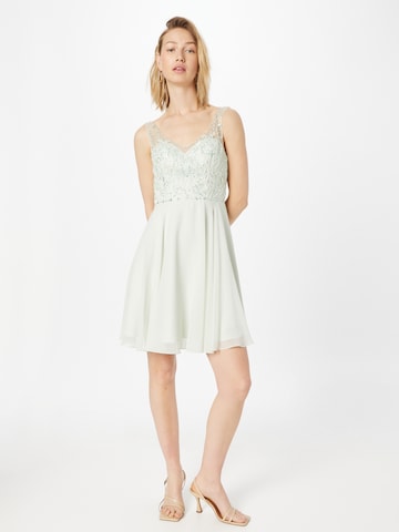 Robe de cocktail Laona en vert