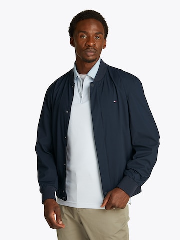 TOMMY HILFIGER Tussenjas in Blauw: voorkant