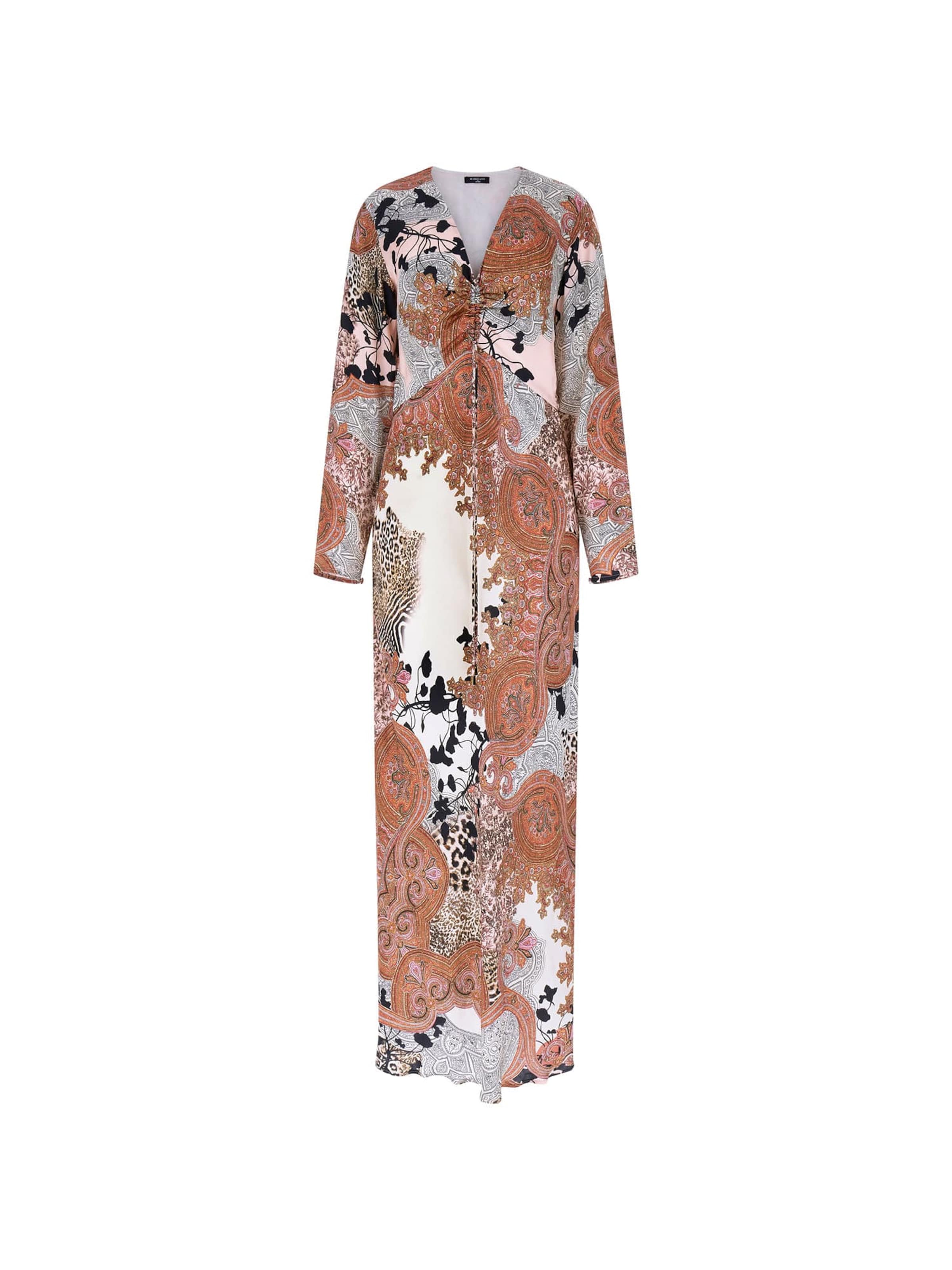 MARCIANO LOS ANGELES Kleid in mandarine / rosé / schwarz / weiß, Produktansicht