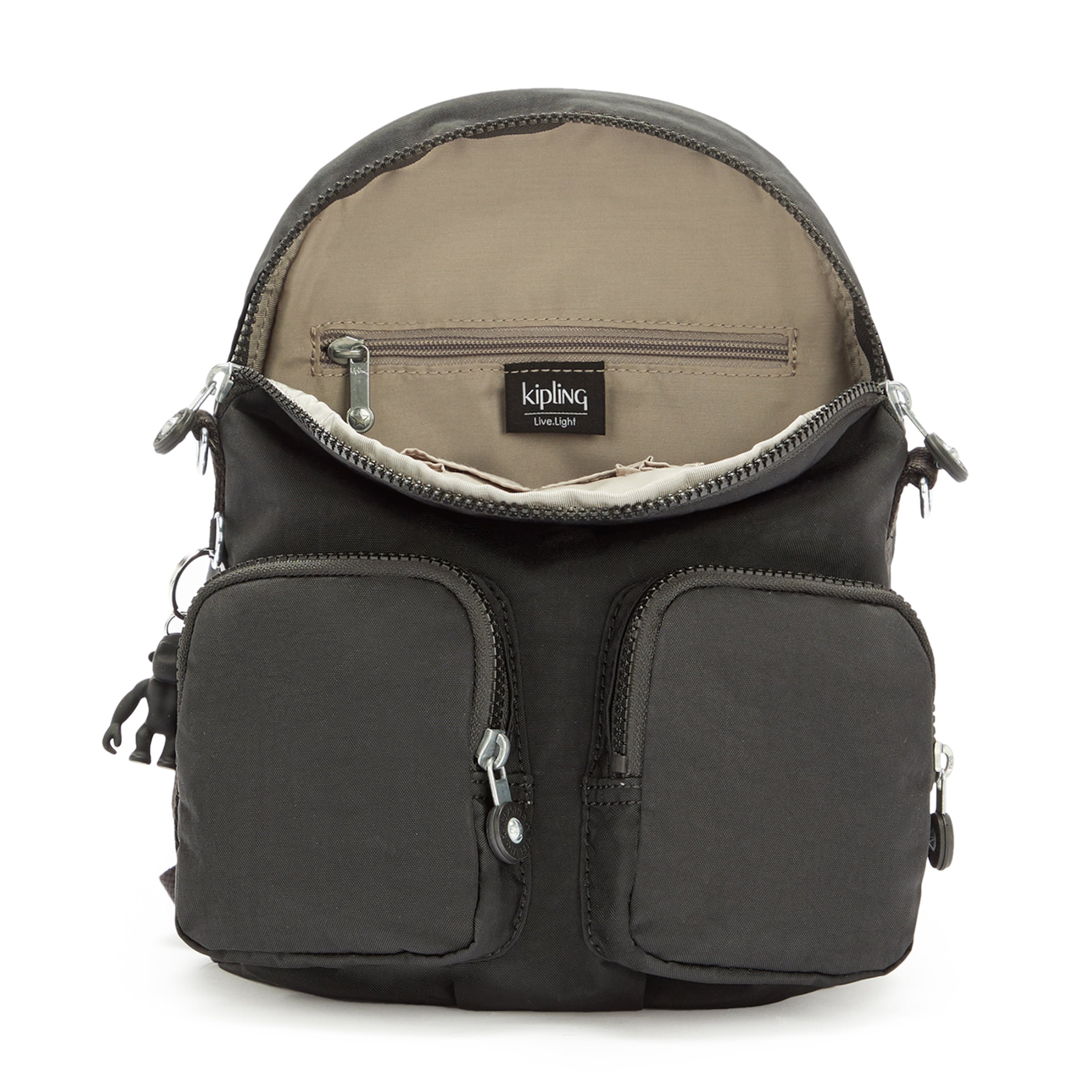 KIPLING Rucksack 'Firefly' in Schwarz