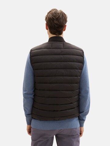 TOM TAILOR DENIM Bodywarmer in Zwart