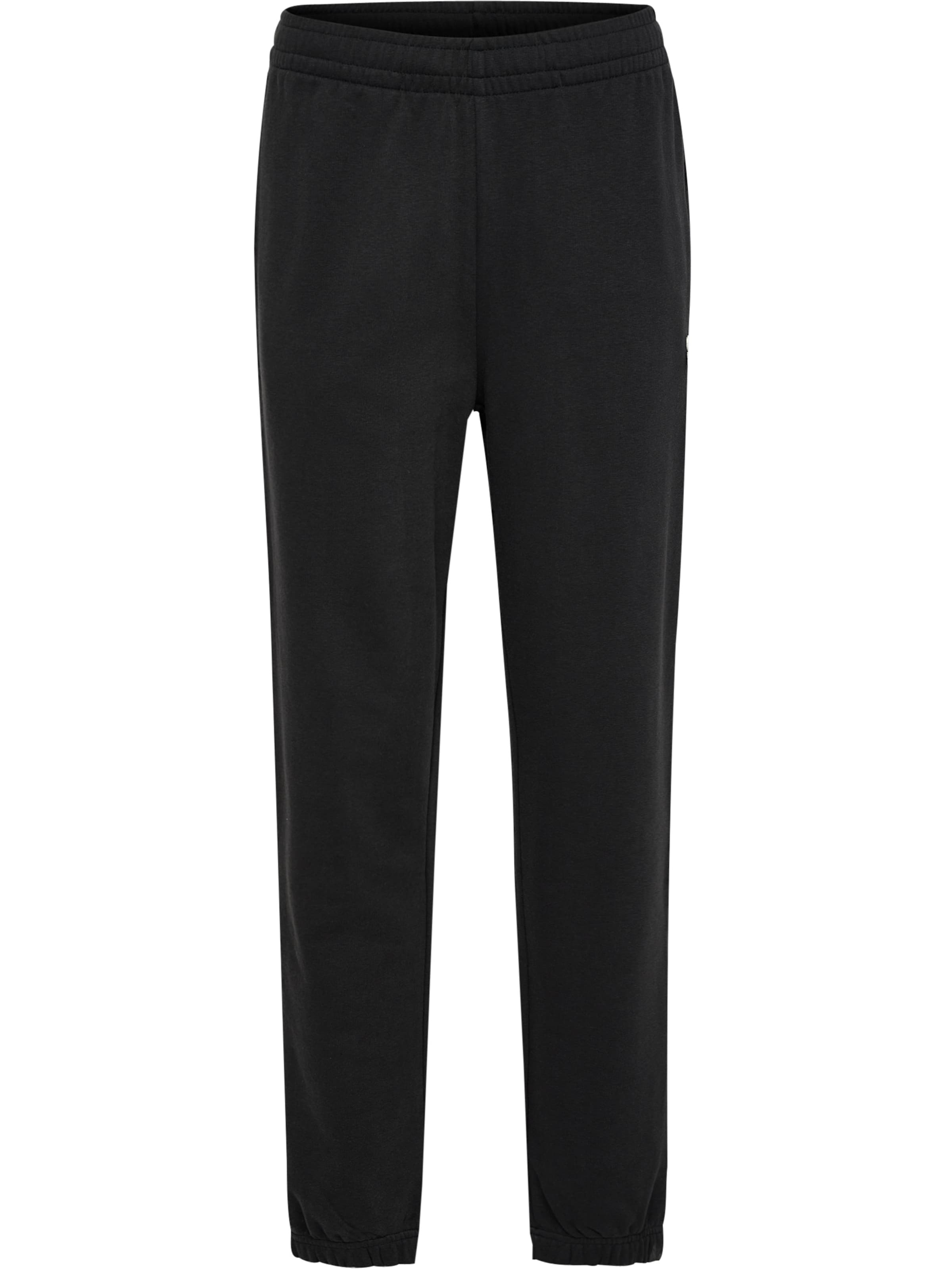 Effilé Pantalon de sport 'Pulse' Hummel en noir : devant