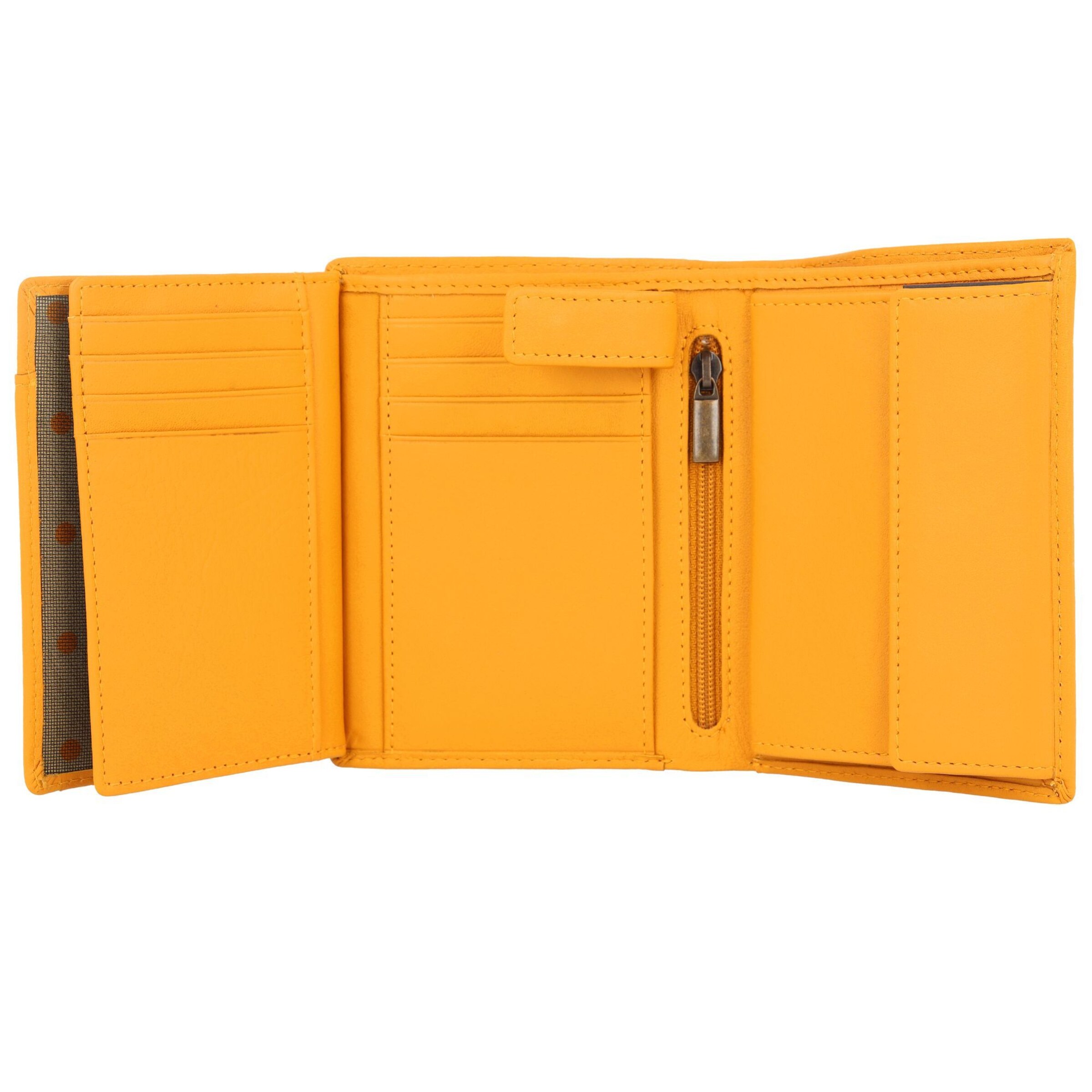 Esquire Wallet 'Peru' in Yellow