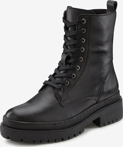 Elbsand Bottines à lacets en noir, Vue avec produit