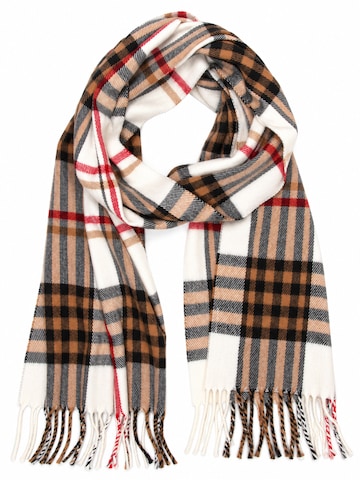 COLLEZIONE ALESSANDRO Scarf 'Venedig' in Beige: front