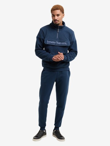 BRUNO BANANI Sweatshirt 'Cash' in Blue
