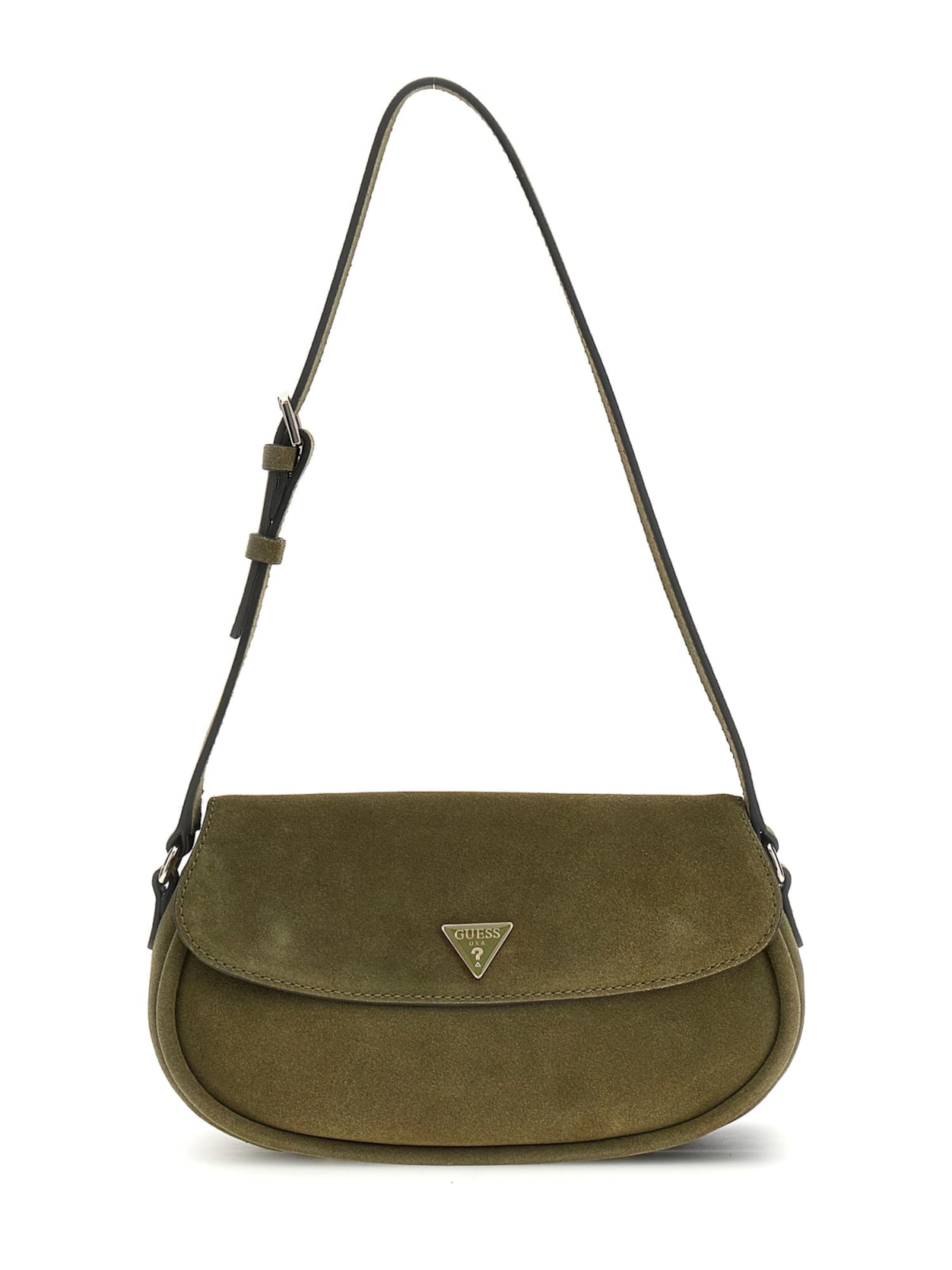 GUESS Skuldertaske 'Guess Sac Bandoulière Danya Hobo Shoulder Olive SG991819' i grøn, Produktvisning