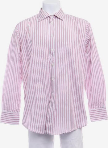Van Laack Button Up Shirt in XS in Pink: front