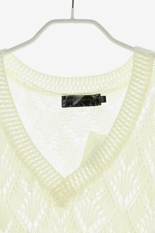 bonprix Sweater & Cardigan in L-XL in White