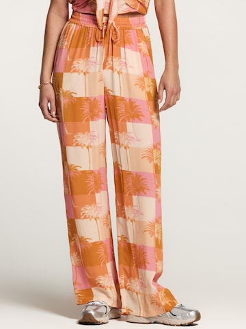 Wide leg Pantaloni 'Monaco' di Shiwi in arancione: frontale