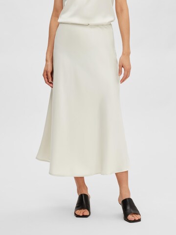 SELECTED FEMME Skirt 'RACHELLE' in Beige: front