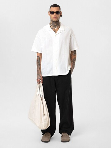 Dandalo Comfort fit Button Up Shirt 'Bjorn' in Beige