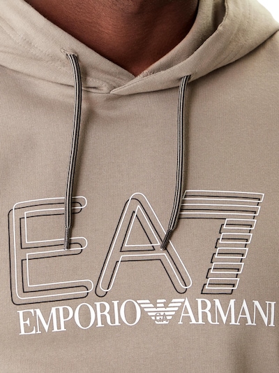 EA7 Emporio Armani Hoodie in beige, Produktansicht