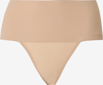 Regular String SPANX en beige : devant