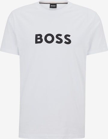 BOSS T-Shirt in Weiß: Vorderseite