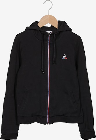 LE COQ SPORTIF Kapuzenpullover S in Schwarz: Vorderseite