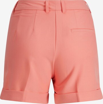 JJXX Regular Pleat-Front Pants 'MARY' in Orange