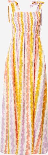Compania Fantastica Vasaras kleita, krāsa - safrāna / lavandas / mandarīnu / gandrīz balts, Preces skats