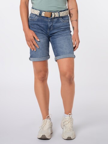 Sublevel Regular Shorts in Blau: Vorderseite